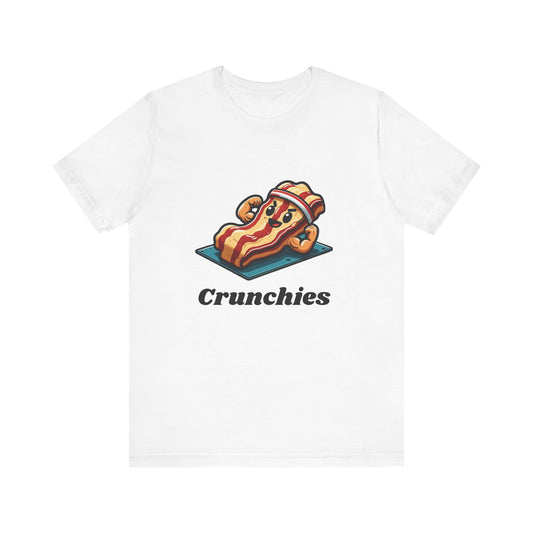 Crunchies – Workout Bacon Shirt | Foodie Fitness Humor | Gym Life with Extra Sizzle