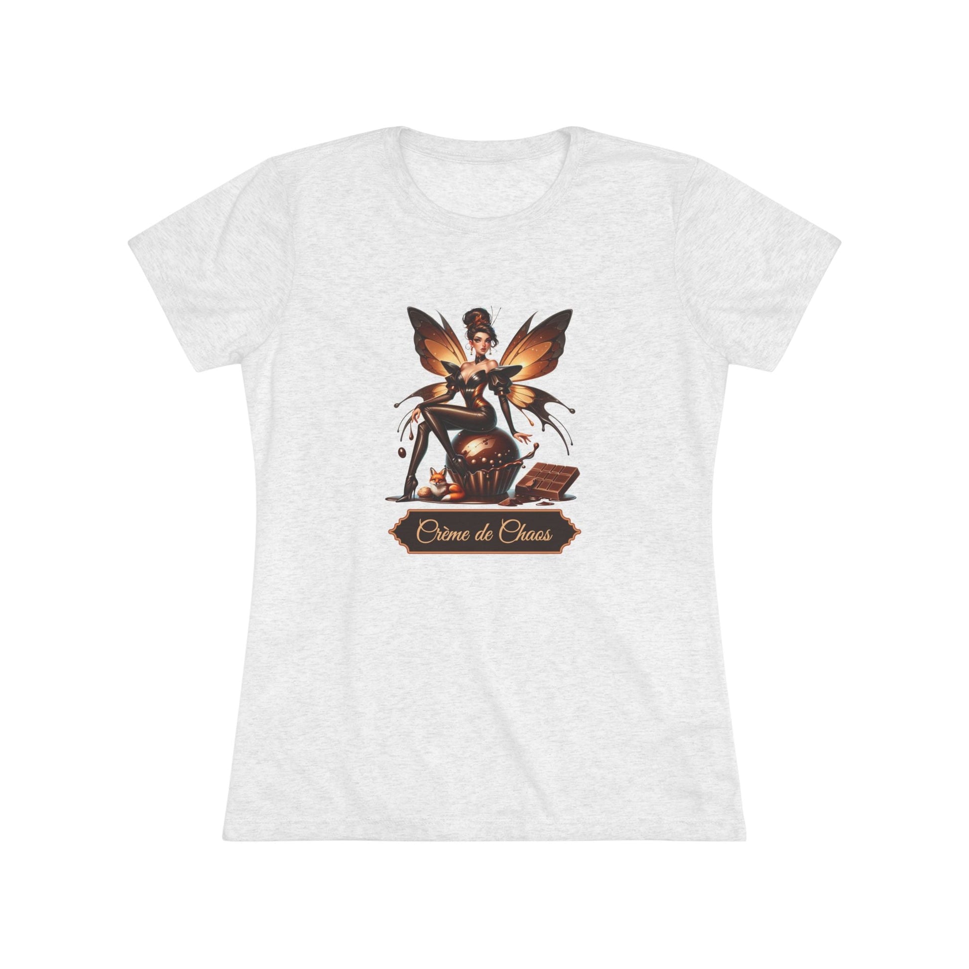 Crème de Chaos – Chocolate Fairy T-Shirt | Dessert Diva | Frosted Frenzy | Gourmet Ganache Glam - TheWishBug