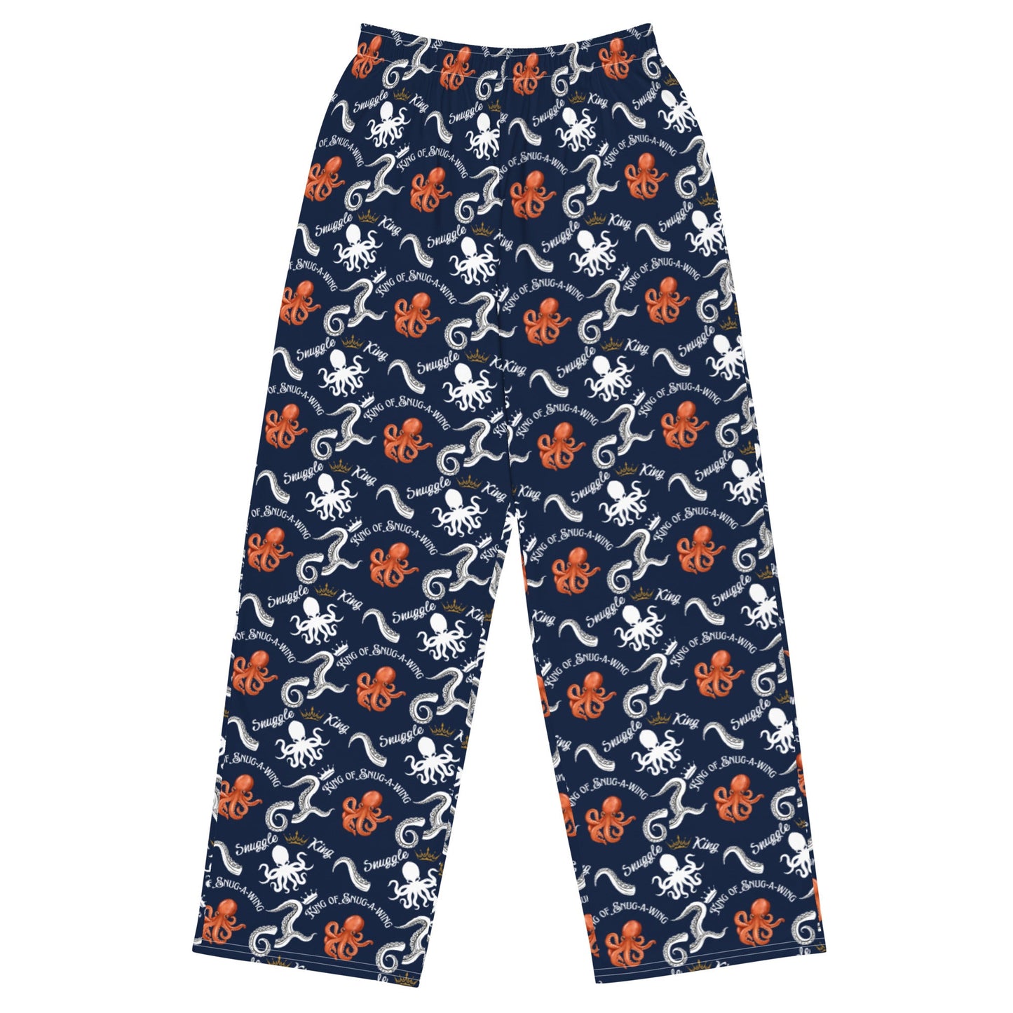 Pajama Pants (Wide - leg) with Pockets - King of Snuggling - TheWishBug