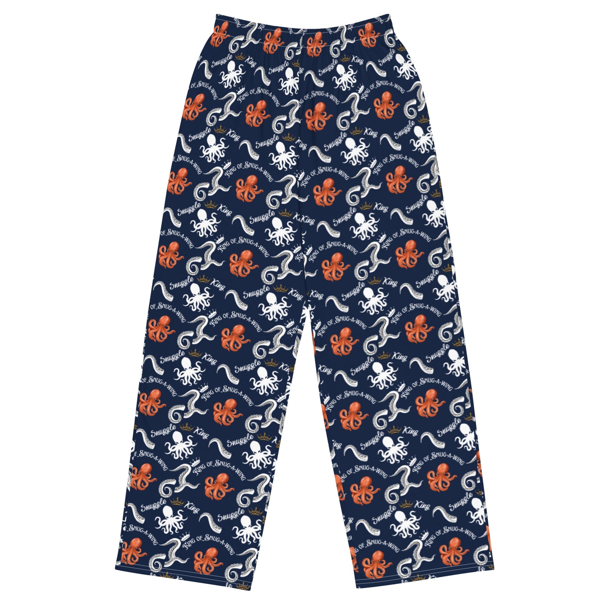 Pajama Pants (Wide - leg) with Pockets - King of Snuggling - TheWishBug