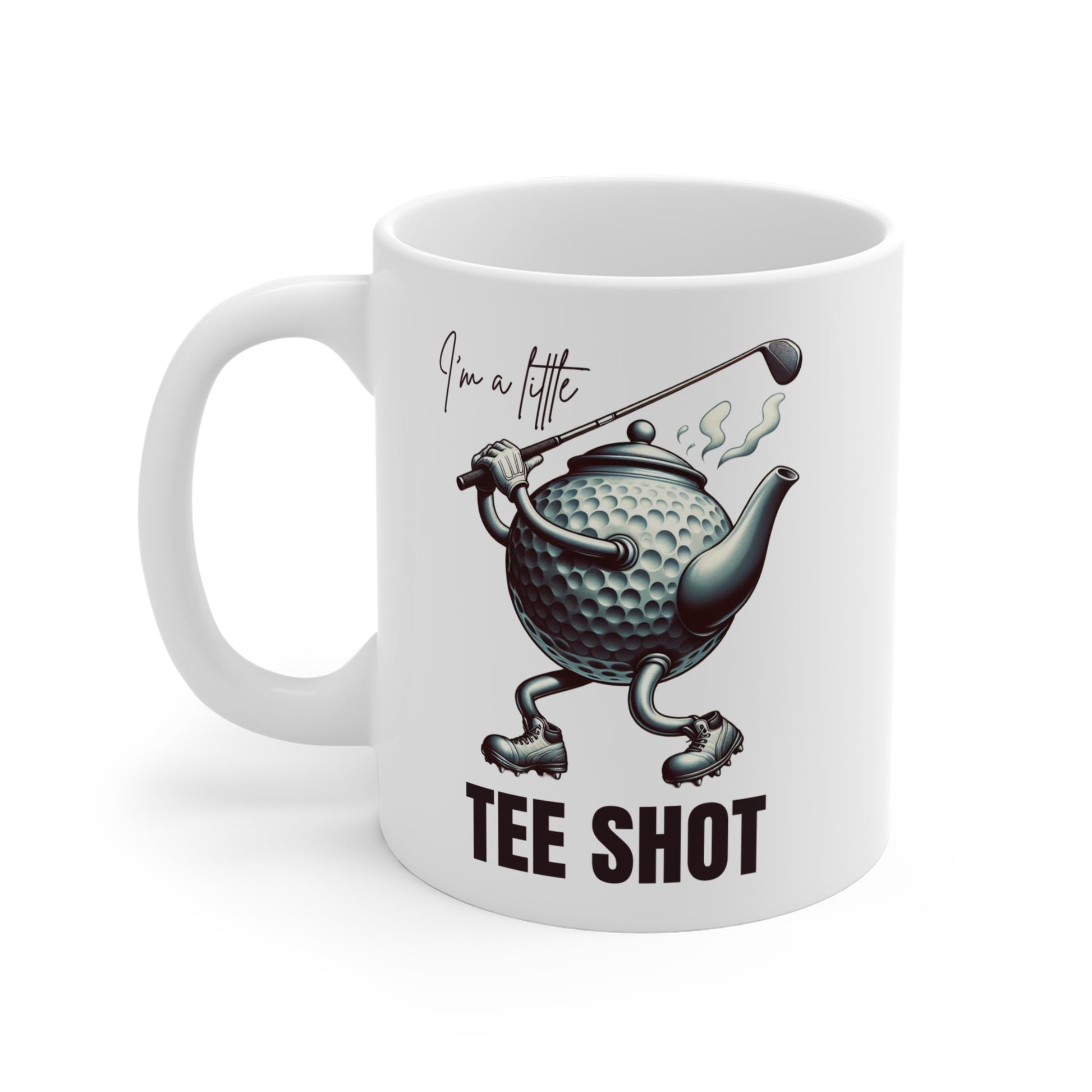 Tee Shot – Funny Golf Mug | Par - Tee Approved Teacup for Golfers | Morning Fuel for the Golf Obsessed - TheWishBug