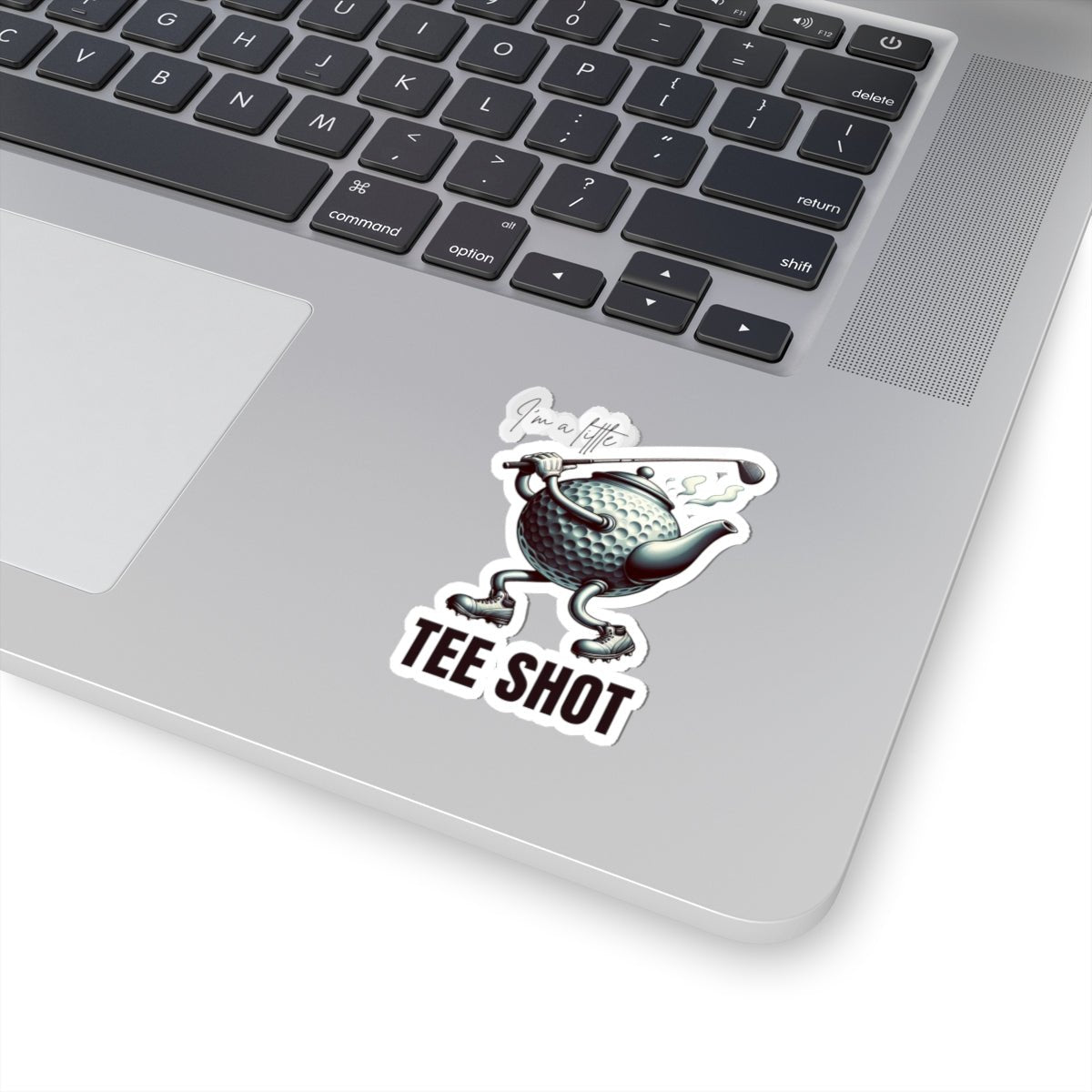 Tee Shot – Funny Golf Sticker | Humorous Sports Vinyl Decal | Golf Gift | Weekend Warriors - TheWishBug