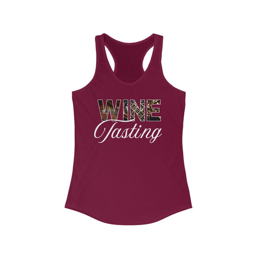 Wine Tasting – Women’s Tank Top for Wine Lovers | Vineyard Adventure Shirt | Perfect for Winery Weekends - TheWishBug