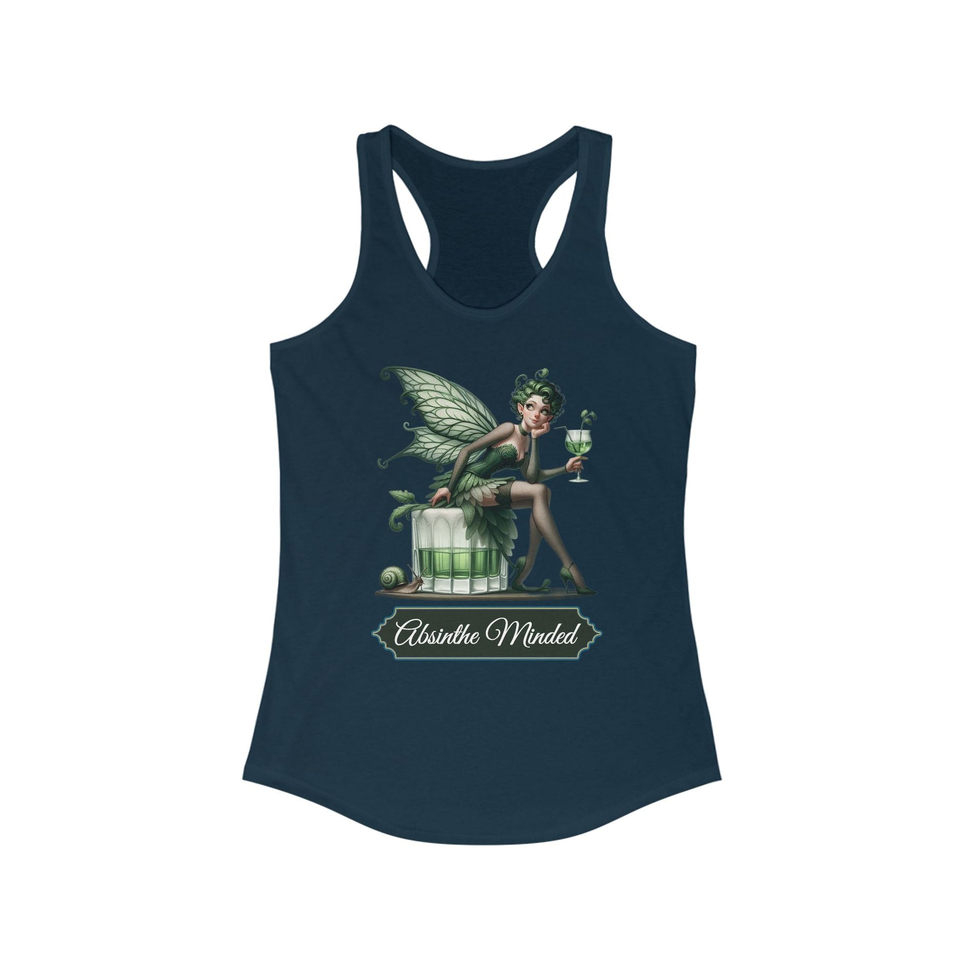 Absinthe Minded – Fairy Mischief Tank | Fae & Ferments | Green Glamour | Cocktail Garden Party | absinthe fairy tank -WishBug