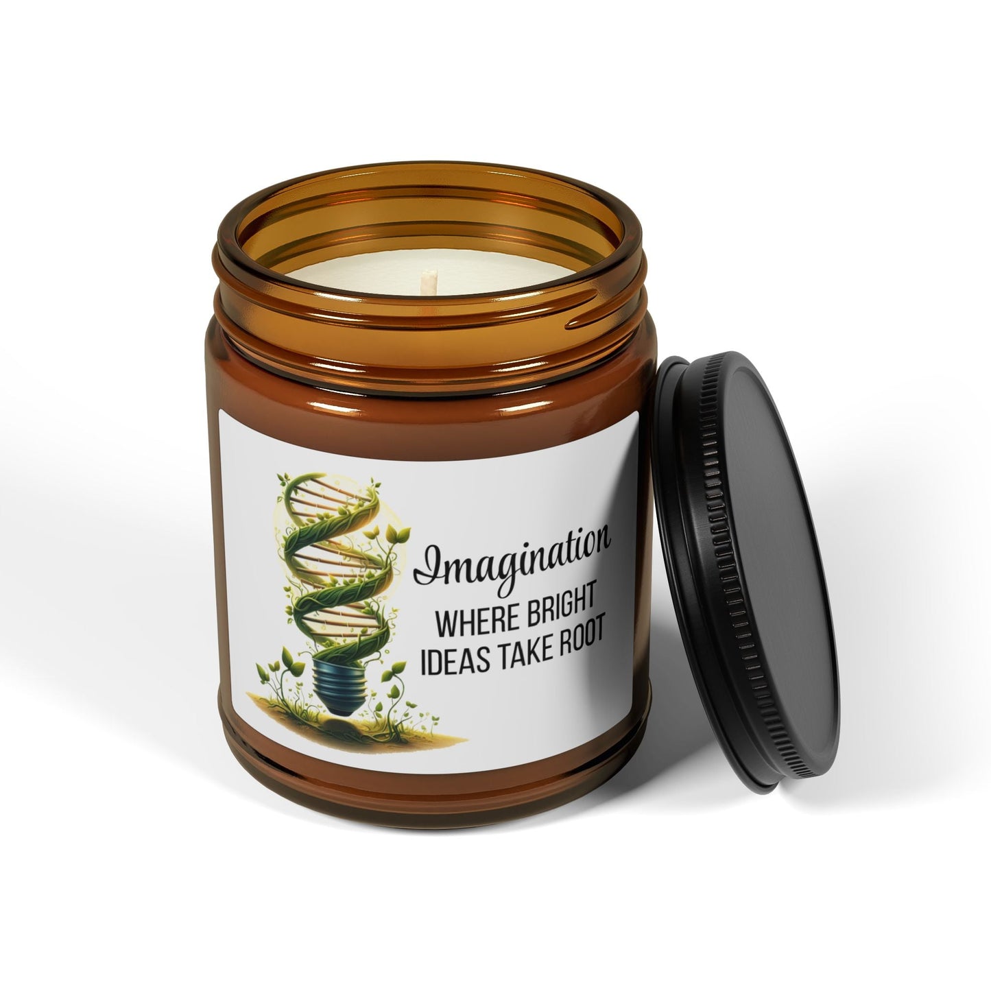Bright Ideas – DNA Lightbulb Candle | Botanical Genius | Nature Meets Nerd | Cozy Imagination - TheWishBug