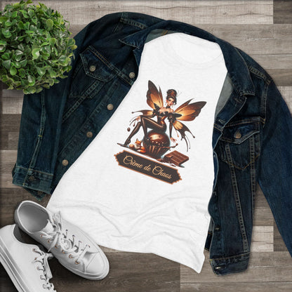 Crème de Chaos – Chocolate Fairy T-Shirt | Dessert Diva | Frosted Frenzy | Gourmet Ganache Glam - TheWishBug