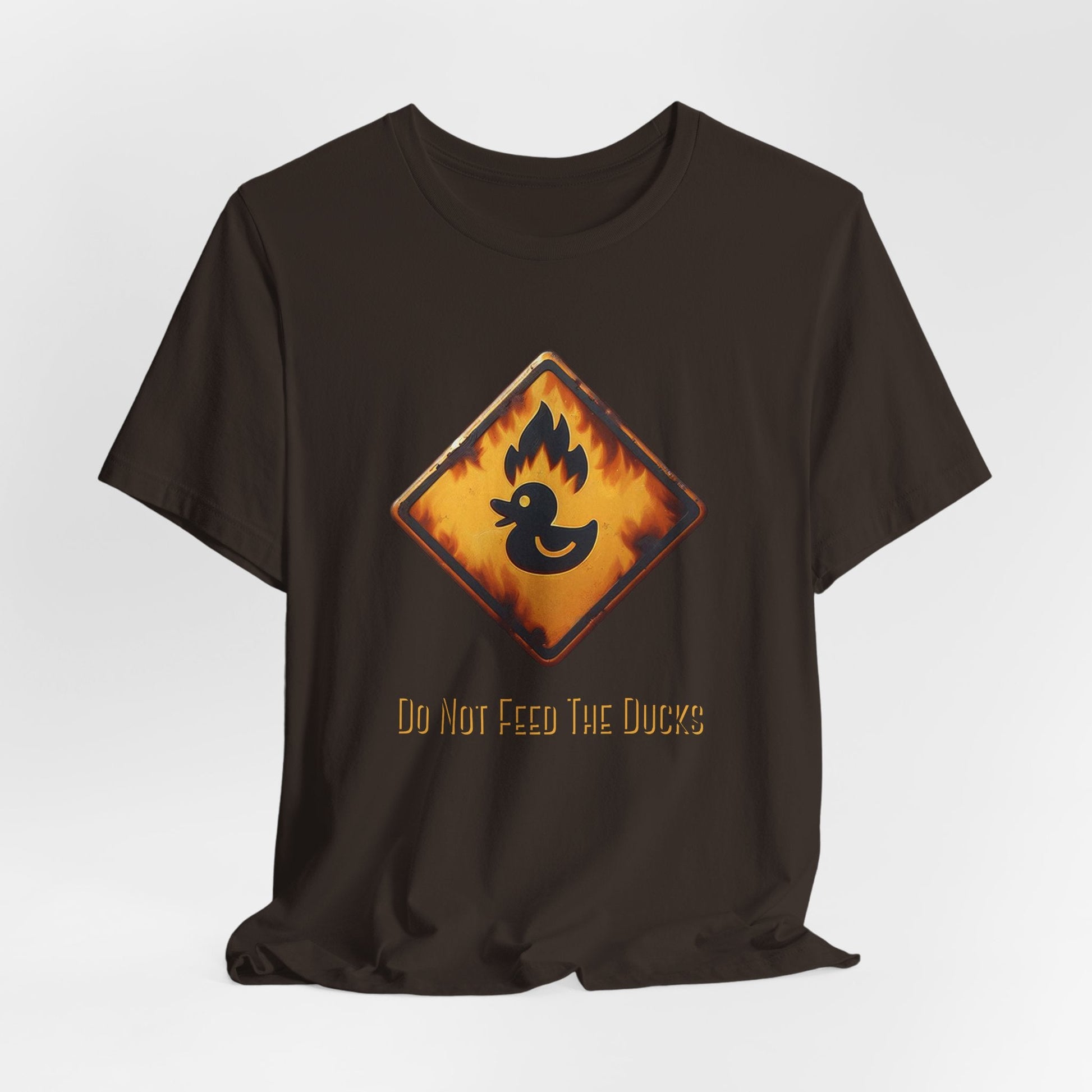 Do Not Feed the Ducks – Disaster Ducks T-Shirt | Official Warning | Proceed With Regret | funny warning shirt - WishBug