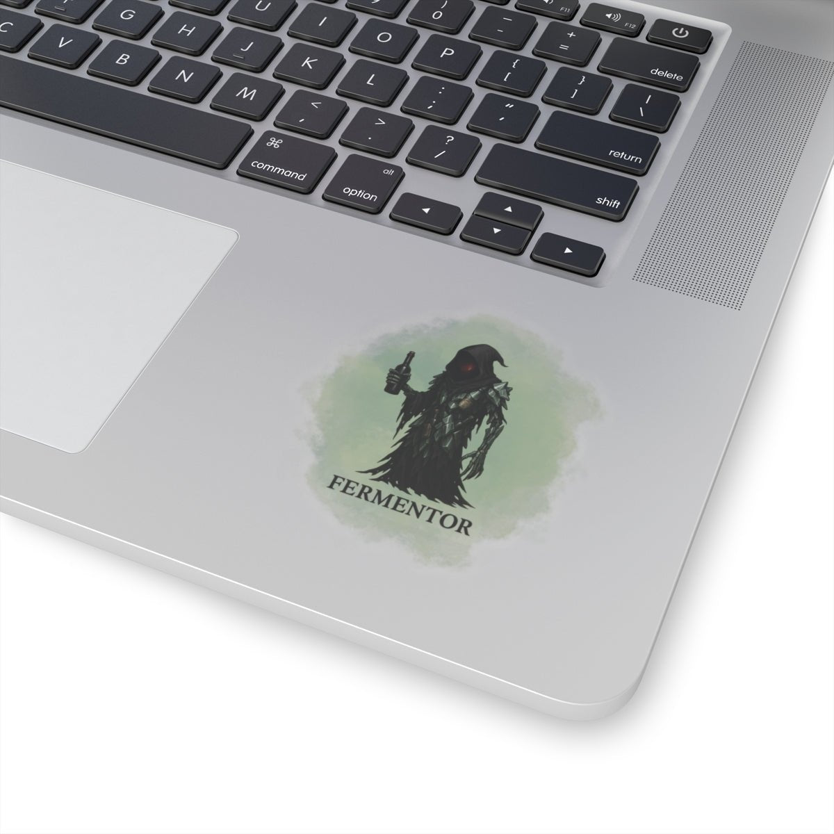 Fermentor – Fantasy Wine Sticker | Dark Fermentation Vinyl Decal | Macabre Humor for Beverage Lovers - TheWishBug