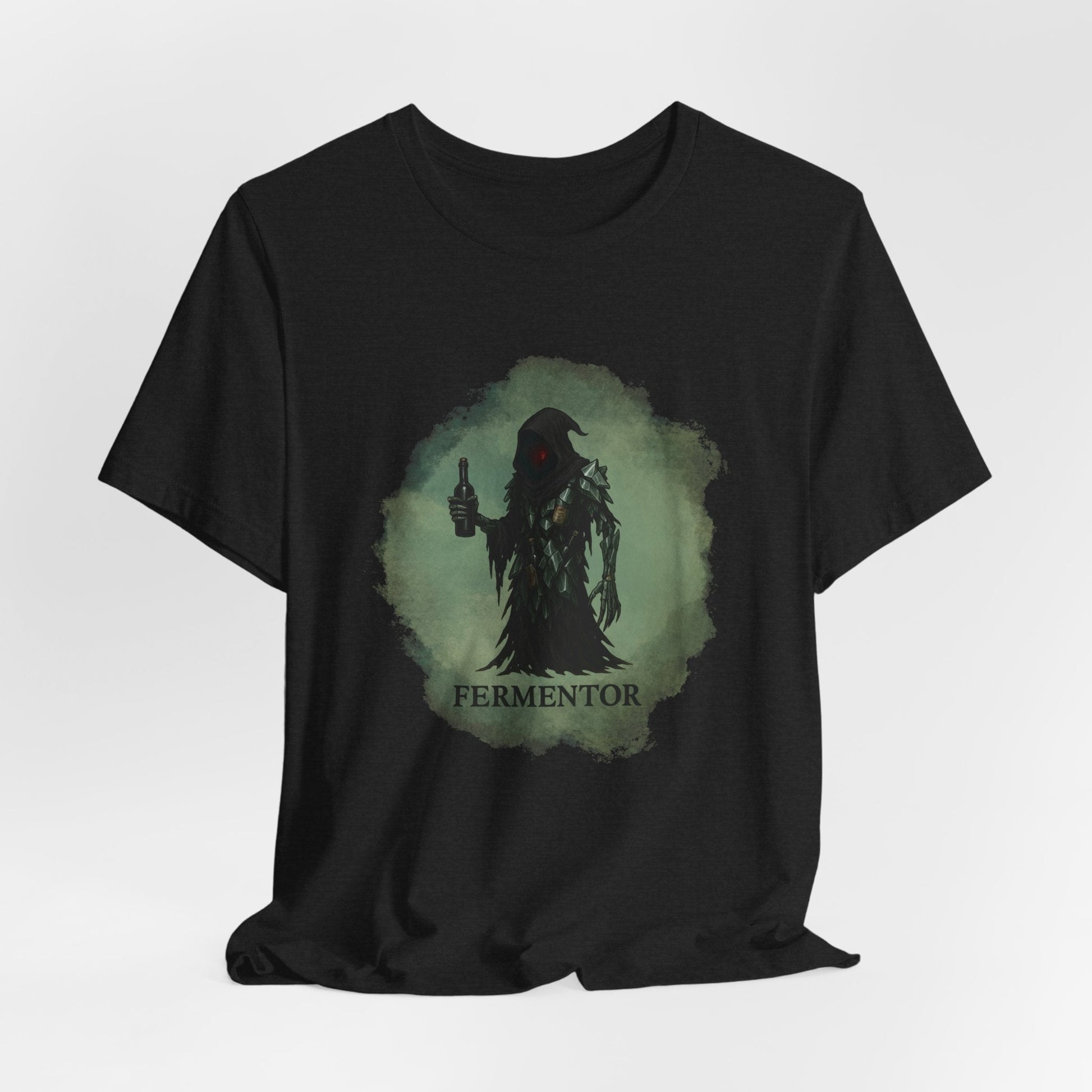 Fermentor – Funny Wine T-Shirt | Dark Humor Unisex Tee | Boozy Alchemist Graphic Shirt | Homebrew & Microbe Enthusiast Gift - TheWishBug