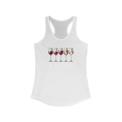 Group Therapy – Funny Wine Tank Top | Matching Shirt for Wine Nights | Friends, Bottles, and Coping Skills - TheWishBug