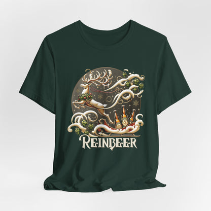 Reinbeer – Funny Holiday Beer Shirt | Craft Beer Christmas Tee | Gift for Beer Lovers - WishBug