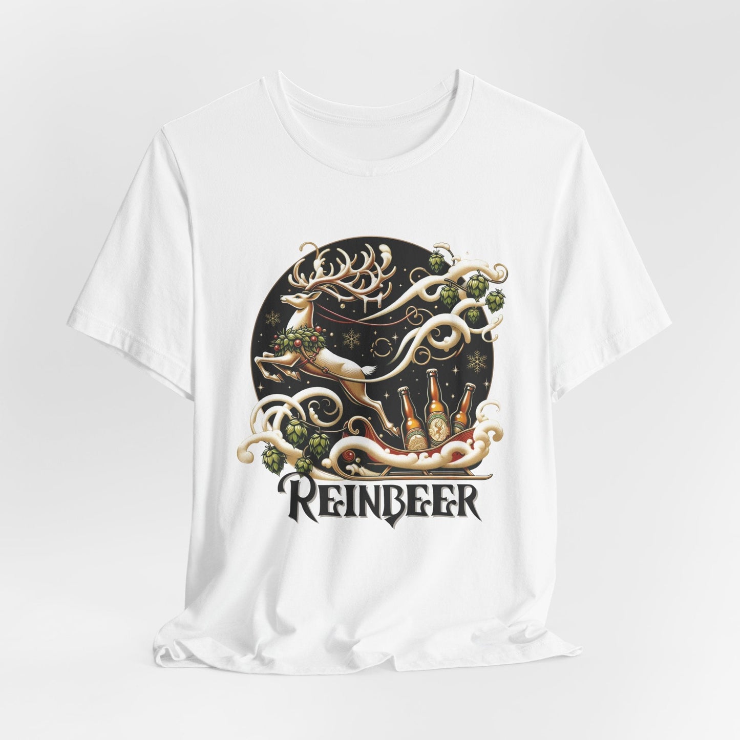 Reinbeer – Funny Holiday Beer Shirt | Craft Beer Christmas Tee | Gift for Beer Lovers - WishBug