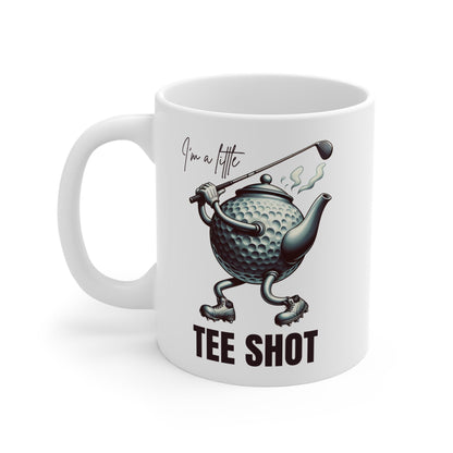 Tee Shot – Funny Golf Mug | Par - Tee Approved Teacup for Golfers | Morning Fuel for the Golf Obsessed - TheWishBug