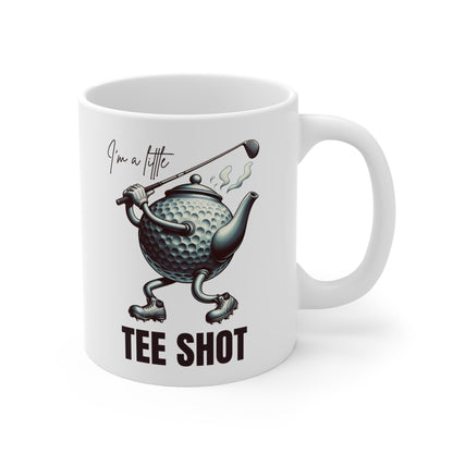 Tee Shot – Funny Golf Mug | Par - Tee Approved Teacup for Golfers | Morning Fuel for the Golf Obsessed - TheWishBug